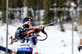 14.03.2024, Canmore, Canada (CAN): Sophie Chauveau (FRA) - IBU World Cup Biathlon, sprint women, Canmore (CAN). www.nordicfocus.com. © Manzoni/NordicFocus. Every downloaded picture is fee-liable.