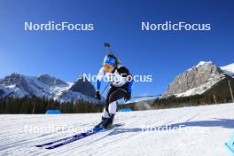 14.03.2024, Canmore, Canada (CAN): Johanna Talihaerm (EST) - IBU World Cup Biathlon, sprint women, Canmore (CAN). www.nordicfocus.com. © Manzoni/NordicFocus. Every downloaded picture is fee-liable.