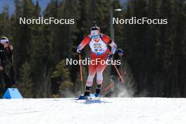 14.03.2024, Canmore, Canada (CAN): Nadia Moser (CAN) - IBU World Cup Biathlon, sprint women, Canmore (CAN). www.nordicfocus.com. © Manzoni/NordicFocus. Every downloaded picture is fee-liable.