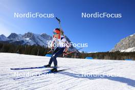 14.03.2024, Canmore, Canada (CAN): Ekaterina Avvakumova (KOR) - IBU World Cup Biathlon, sprint women, Canmore (CAN). www.nordicfocus.com. © Manzoni/NordicFocus. Every downloaded picture is fee-liable.