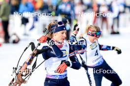 14.03.2024, Canmore, Canada (CAN): Michela Carrara (ITA) - IBU World Cup Biathlon, sprint women, Canmore (CAN). www.nordicfocus.com. © Manzoni/NordicFocus. Every downloaded picture is fee-liable.