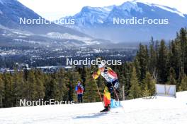 14.03.2024, Canmore, Canada (CAN): Lotte Lie (BEL) - IBU World Cup Biathlon, sprint women, Canmore (CAN). www.nordicfocus.com. © Manzoni/NordicFocus. Every downloaded picture is fee-liable.