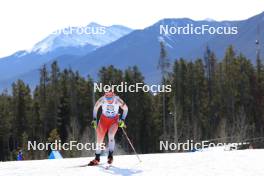 14.03.2024, Canmore, Canada (CAN): Amy Baserga (SUI) - IBU World Cup Biathlon, sprint women, Canmore (CAN). www.nordicfocus.com. © Manzoni/NordicFocus. Every downloaded picture is fee-liable.