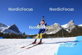 14.03.2024, Canmore, Canada (CAN): Stina Nilsson (SWE) - IBU World Cup Biathlon, sprint women, Canmore (CAN). www.nordicfocus.com. © Manzoni/NordicFocus. Every downloaded picture is fee-liable.