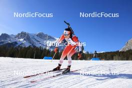 14.03.2024, Canmore, Canada (CAN): Emily Dickson (CAN) - IBU World Cup Biathlon, sprint women, Canmore (CAN). www.nordicfocus.com. © Manzoni/NordicFocus. Every downloaded picture is fee-liable.