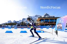 14.03.2024, Canmore, Canada (CAN): Lisa Vittozzi (ITA) - IBU World Cup Biathlon, sprint women, Canmore (CAN). www.nordicfocus.com. © Manzoni/NordicFocus. Every downloaded picture is fee-liable.