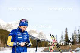 14.03.2024, Canmore, Canada (CAN): Anna Magnusson (SWE) - IBU World Cup Biathlon, sprint women, Canmore (CAN). www.nordicfocus.com. © Manzoni/NordicFocus. Every downloaded picture is fee-liable.