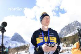 13.03.2024, Canmore, Canada (CAN): Mattias Nilsson (SWE) - IBU World Cup Biathlon, training, Canmore (CAN). www.nordicfocus.com. © Manzoni/NordicFocus. Every downloaded picture is fee-liable.