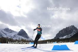 13.03.2024, Canmore, Canada (CAN): Eric Perrot (FRA) - IBU World Cup Biathlon, training, Canmore (CAN). www.nordicfocus.com. © Manzoni/NordicFocus. Every downloaded picture is fee-liable.