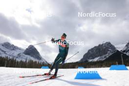 13.03.2024, Canmore, Canada (CAN): Vytautas Strolia (LTU) - IBU World Cup Biathlon, training, Canmore (CAN). www.nordicfocus.com. © Manzoni/NordicFocus. Every downloaded picture is fee-liable.