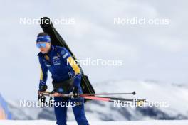 12.03.2024, Canmore, Canada (CAN): Hanna Oeberg (SWE) - IBU World Cup Biathlon, training, Canmore (CAN). www.nordicfocus.com. © Manzoni/NordicFocus. Every downloaded picture is fee-liable.