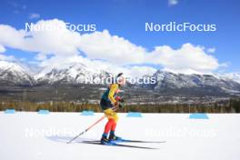 13.03.2024, Canmore, Canada (CAN): Thierry Langer (BEL) - IBU World Cup Biathlon, training, Canmore (CAN). www.nordicfocus.com. © Manzoni/NordicFocus. Every downloaded picture is fee-liable.
