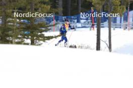12.03.2024, Canmore, Canada (CAN): Julia Simon (FRA) - IBU World Cup Biathlon, training, Canmore (CAN). www.nordicfocus.com. © Manzoni/NordicFocus. Every downloaded picture is fee-liable.