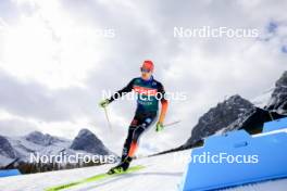 13.03.2024, Canmore, Canada (CAN): Johannes Kuehn (GER) - IBU World Cup Biathlon, training, Canmore (CAN). www.nordicfocus.com. © Manzoni/NordicFocus. Every downloaded picture is fee-liable.