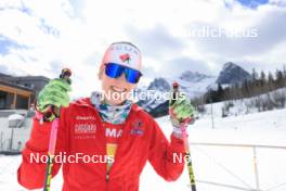 12.03.2024, Canmore, Canada (CAN): Emma Lunder (CAN) - IBU World Cup Biathlon, training, Canmore (CAN). www.nordicfocus.com. © Manzoni/NordicFocus. Every downloaded picture is fee-liable.