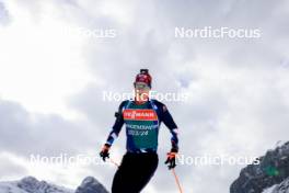 13.03.2024, Canmore, Canada (CAN): Endre Stroemsheim (NOR) - IBU World Cup Biathlon, training, Canmore (CAN). www.nordicfocus.com. © Manzoni/NordicFocus. Every downloaded picture is fee-liable.