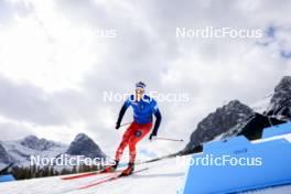 13.03.2024, Canmore, Canada (CAN): Simon Eder (AUT) - IBU World Cup Biathlon, training, Canmore (CAN). www.nordicfocus.com. © Manzoni/NordicFocus. Every downloaded picture is fee-liable.