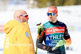 13.03.2024, Canmore, Canada (CAN): Danilo Riethmueller (GER) - IBU World Cup Biathlon, training, Canmore (CAN). www.nordicfocus.com. © Manzoni/NordicFocus. Every downloaded picture is fee-liable.