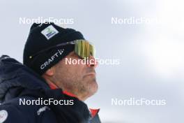 12.03.2024, Canmore, Canada (CAN): Lionel Laurent (FRA), media coordinator Team France - IBU World Cup Biathlon, training, Canmore (CAN). www.nordicfocus.com. © Manzoni/NordicFocus. Every downloaded picture is fee-liable.