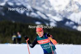 13.03.2024, Canmore, Canada (CAN): Roman Rees (GER) - IBU World Cup Biathlon, training, Canmore (CAN). www.nordicfocus.com. © Manzoni/NordicFocus. Every downloaded picture is fee-liable.