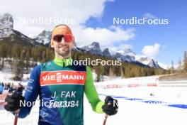 13.03.2024, Canmore, Canada (CAN): Jakov Fak (SLO) - IBU World Cup Biathlon, training, Canmore (CAN). www.nordicfocus.com. © Manzoni/NordicFocus. Every downloaded picture is fee-liable.
