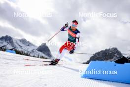 13.03.2024, Canmore, Canada (CAN): Timofei Lapshin (KOR) - IBU World Cup Biathlon, training, Canmore (CAN). www.nordicfocus.com. © Manzoni/NordicFocus. Every downloaded picture is fee-liable.