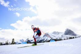 13.03.2024, Canmore, Canada (CAN): Renars Birkentals (LAT) - IBU World Cup Biathlon, training, Canmore (CAN). www.nordicfocus.com. © Manzoni/NordicFocus. Every downloaded picture is fee-liable.