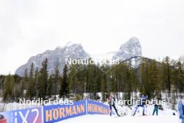 13.03.2024, Canmore, Canada (CAN): Undefined athlete competes - IBU World Cup Biathlon, training, Canmore (CAN). www.nordicfocus.com. © Manzoni/NordicFocus. Every downloaded picture is fee-liable.