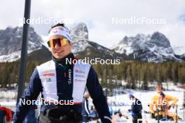 13.03.2024, Canmore, Canada (CAN): Oscar Lombardot (FRA) - IBU World Cup Biathlon, training, Canmore (CAN). www.nordicfocus.com. © Manzoni/NordicFocus. Every downloaded picture is fee-liable.