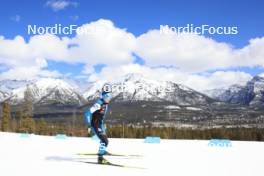 13.03.2024, Canmore, Canada (CAN): Rene Zahkna (EST) - IBU World Cup Biathlon, training, Canmore (CAN). www.nordicfocus.com. © Manzoni/NordicFocus. Every downloaded picture is fee-liable.