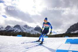 13.03.2024, Canmore, Canada (CAN): Anton Dudchenko (UKR) - IBU World Cup Biathlon, training, Canmore (CAN). www.nordicfocus.com. © Manzoni/NordicFocus. Every downloaded picture is fee-liable.