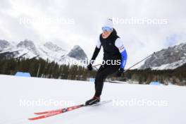 12.03.2024, Canmore, Canada (CAN): Susan Kuelm (EST) - IBU World Cup Biathlon, training, Canmore (CAN). www.nordicfocus.com. © Manzoni/NordicFocus. Every downloaded picture is fee-liable.