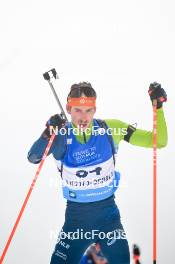24.01.2024, Brezno-Osrblie, Slovakia (SVK): Jasa Zidar (SLO) - IBU Open European Championships Biathlon, individual men, Brezno-Osrblie (SVK). www.nordicfocus.com. © Reichert/NordicFocus. Every downloaded picture is fee-liable.