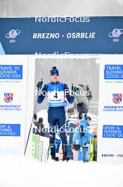 24.01.2024, Brezno-Osrblie, Slovakia (SVK): Daniele Fauner (ITA) - IBU Open European Championships Biathlon, individual men, Brezno-Osrblie (SVK). www.nordicfocus.com. © Reichert/NordicFocus. Every downloaded picture is fee-liable.