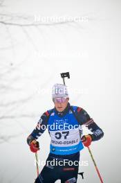 24.01.2024, Brezno-Osrblie, Slovakia (SVK): Valentin Lejeune (FRA) - IBU Open European Championships Biathlon, individual men, Brezno-Osrblie (SVK). www.nordicfocus.com. © Reichert/NordicFocus. Every downloaded picture is fee-liable.