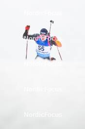 24.01.2024, Brezno-Osrblie, Slovakia (SVK): Lucas Fratzscher (GER) - IBU Open European Championships Biathlon, individual men, Brezno-Osrblie (SVK). www.nordicfocus.com. © Reichert/NordicFocus. Every downloaded picture is fee-liable.