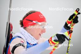 24.01.2024, Brezno-Osrblie, Slovakia (SVK): Lydia Hiernickel (SUI) - IBU Open European Championships Biathlon, individual women, Brezno-Osrblie (SVK). www.nordicfocus.com. © Reichert/NordicFocus. Every downloaded picture is fee-liable.