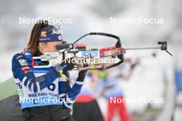 24.01.2024, Brezno-Osrblie, Slovakia (SVK): Camille Bened (FRA) - IBU Open European Championships Biathlon, individual women, Brezno-Osrblie (SVK). www.nordicfocus.com. © Reichert/NordicFocus. Every downloaded picture is fee-liable.