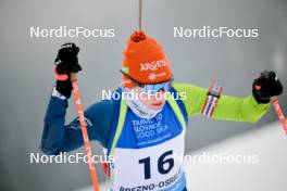 24.01.2024, Brezno-Osrblie, Slovakia (SVK): Kaja Zorc (SLO) - IBU Open European Championships Biathlon, individual women, Brezno-Osrblie (SVK). www.nordicfocus.com. © Reichert/NordicFocus. Every downloaded picture is fee-liable.