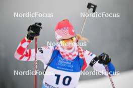 24.01.2024, Brezno-Osrblie, Slovakia (SVK): Anika Kozica (CRO) - IBU Open European Championships Biathlon, individual women, Brezno-Osrblie (SVK). www.nordicfocus.com. © Reichert/NordicFocus. Every downloaded picture is fee-liable.
