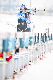 24.01.2024, Brezno-Osrblie, Slovakia (SVK): Hanna-Brita Kaasik (EST) - IBU Open European Championships Biathlon, individual women, Brezno-Osrblie (SVK). www.nordicfocus.com. © Reichert/NordicFocus. Every downloaded picture is fee-liable.