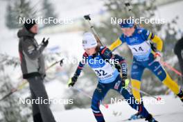 24.01.2024, Brezno-Osrblie, Slovakia (SVK): Anaelle Bondoux (FRA) - IBU Open European Championships Biathlon, individual women, Brezno-Osrblie (SVK). www.nordicfocus.com. © Reichert/NordicFocus. Every downloaded picture is fee-liable.
