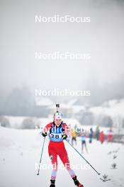 24.01.2024, Brezno-Osrblie, Slovakia (SVK): Janice Grundahl (CAN) - IBU Open European Championships Biathlon, individual women, Brezno-Osrblie (SVK). www.nordicfocus.com. © Reichert/NordicFocus. Every downloaded picture is fee-liable.