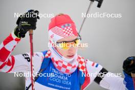 24.01.2024, Brezno-Osrblie, Slovakia (SVK): Anika Kozica (CRO) - IBU Open European Championships Biathlon, individual women, Brezno-Osrblie (SVK). www.nordicfocus.com. © Reichert/NordicFocus. Every downloaded picture is fee-liable.
