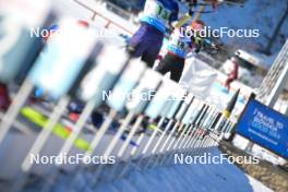 28.01.2024, Brezno-Osrblie, Slovakia (SVK): Logan Pletz (CAN) - IBU Open European Championships Biathlon, mixed relay, Brezno-Osrblie (SVK). www.nordicfocus.com. © Reichert/NordicFocus. Every downloaded picture is fee-liable.
