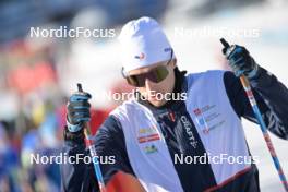 28.01.2024, Brezno-Osrblie, Slovakia (SVK): Theo Guiraud Poillot (FRA) - IBU Open European Championships Biathlon, mixed relay, Brezno-Osrblie (SVK). www.nordicfocus.com. © Reichert/NordicFocus. Every downloaded picture is fee-liable.