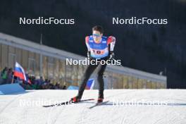 28.01.2024, Brezno-Osrblie, Slovakia (SVK): Zachary Connelly (CAN) - IBU Open European Championships Biathlon, mixed relay, Brezno-Osrblie (SVK). www.nordicfocus.com. © Reichert/NordicFocus. Every downloaded picture is fee-liable.