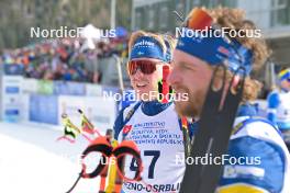 27.01.2024, Brezno-Osrblie, Slovakia (SVK): Emil Nykvist (SWE) - IBU Open European Championships Biathlon, pursuit men, Brezno-Osrblie (SVK). www.nordicfocus.com. © Reichert/NordicFocus. Every downloaded picture is fee-liable.