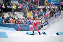 27.01.2024, Brezno-Osrblie, Slovakia (SVK): Karoline Erdal (NOR) - IBU Open European Championships Biathlon, pursuit women, Brezno-Osrblie (SVK). www.nordicfocus.com. © Reichert/NordicFocus. Every downloaded picture is fee-liable.