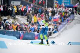 27.01.2024, Brezno-Osrblie, Slovakia (SVK): Kaja Zorc (SLO) - IBU Open European Championships Biathlon, pursuit women, Brezno-Osrblie (SVK). www.nordicfocus.com. © Reichert/NordicFocus. Every downloaded picture is fee-liable.
